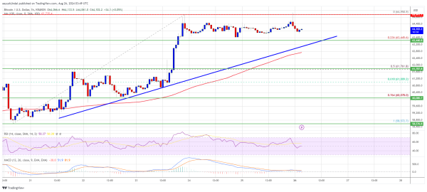 Bitcoin Price Faces Challenge at $65K: Can It Break Through?