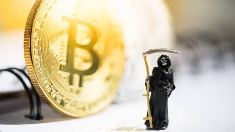 Imminent Death Cross forms for Bitcoin