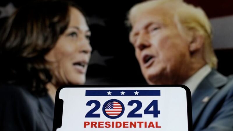 Manipulation alert on Donald Trump vs. Kamala Harris prediction market