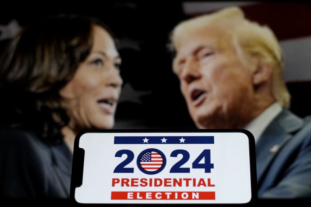 Manipulation alert on Donald Trump vs. Kamala Harris prediction market