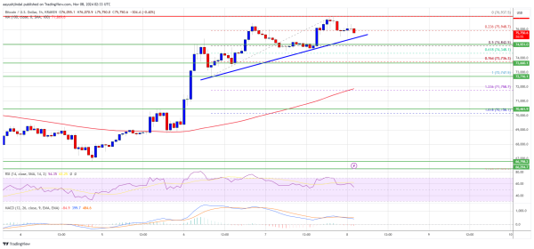 Bitcoin Price Advances Again: Can Bulls Push It Even Higher?