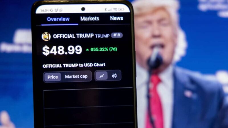 Trump meme coin sees $38 billion in trading since launch