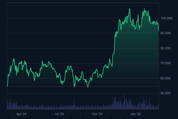 Why Is Bitcoin Price Down Today? BTC Falls Under $91K, Testing November 2024 Lows