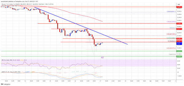 Bitcoin Price Drops Again—Is $80K the Last Defense for Bulls?