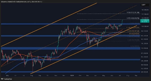 Bitcoin Price Analysis: Is a Correction Coming or Will BTC Break $120K Next?